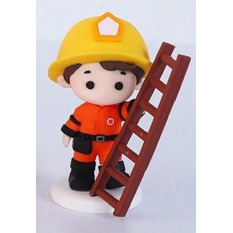 FIGURA PVC BOMBERO ESCALERA