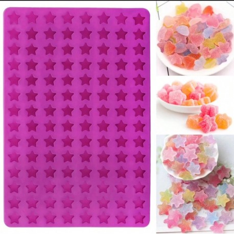 MOLDE SILICONA 112 ESTRELLAS MINI