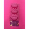 MOLDE SILICONA 3 LABIOS 3D