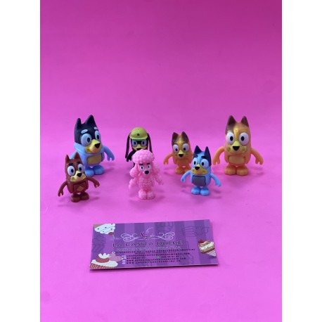 SET 7 FIGURAS PVC BLUEY