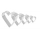 SET 5 CORTADORES CORAZONES METAL