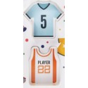 SET 2 CORTADORES CAMISETA FUTBOL Y BALONCESTO