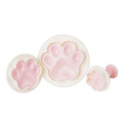 SET 3 CORTADORES HUELLAS CON EXPULSOR