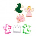 SET 3 CORTADORES HADAS Y DRAGONES
