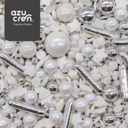 SPRINKLES SILVER LOVE AZUCAR AZUCREN 90 GR