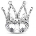 CORONA PLATEADA METALICA GIGANTE MODELO ALEATORIO