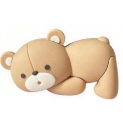 TOPPER 3D OSITO MARRON TUMBADO