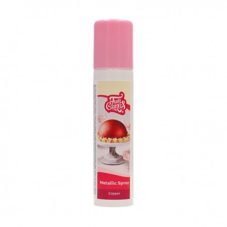 SPRAY COMESTIBLE COBRE 100 ML FUNCAKES