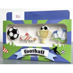 SET 4 VELAS 2D FUTBOL
