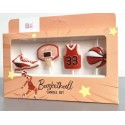 SET 4 VELAS 2D BALONCESTO