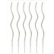 PACK 6 VELAS ESPIRAL PLATA