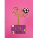 TOPPER HAPPY BIRTHDAY FUTBOL ORO