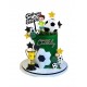 SET DECORACIONES FUTBOL 3D COMPLETO