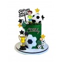 SET DECORACIONES FUTBOL 3D COMPLETO