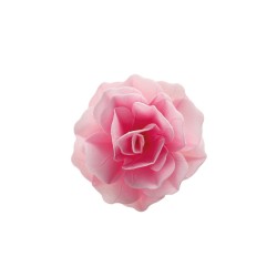 FLOR GIGANTE ROSA ROSADA OBLEA 3D DEKORA