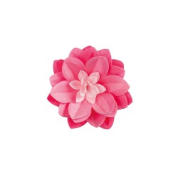 FLOR GIGANTE WATER LILY ROSA OBLEA 3D DEKORA