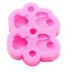 MOLDE SILICONA RANAS Y NENUFARES