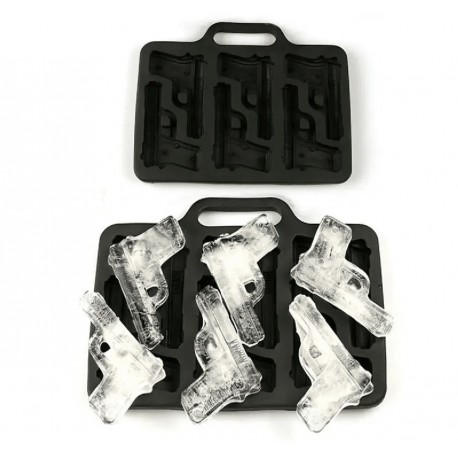 MOLDE SILICONA 6 PISTOLAS 3D