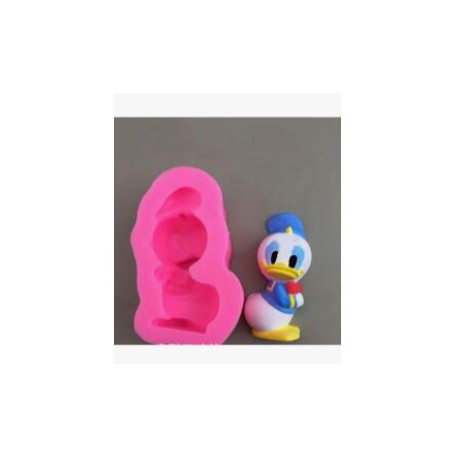 MOLDE SILICONA DONALD 3D