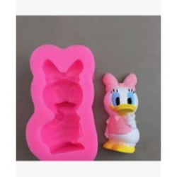 MOLDE SILICONA DAISY 3D