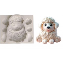 MOLDE SILICONA OVEJA CUTE