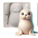 MOLDE SILICONA FOCA CUTE