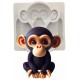 MOLDE SILICONA MONO CHIMPANCE CUTE