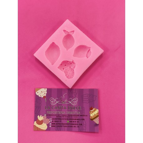 MOLDE SILICONA LIMONES