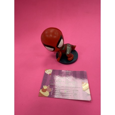 FIGURA PVC SPIDERMAN CUTE TUMBADO
