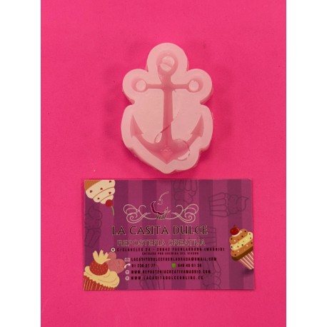 MOLDE SILICONA ANCLA GRANDE FINA