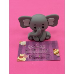 TOPPER 3D ELEFANTITO GRIS