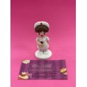 FIGURA ENFERMERA BLANCO PVC