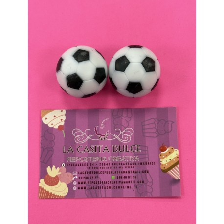 SET 2 FIGURAS BALON FUTBOL DECORACION 3D