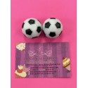 SET 2 FIGURAS BALON FUTBOL DECORACION 3D