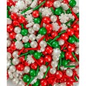 MIX SPRINKLES COLORES NAVIDEÑOS NAVIDAD 90 GR AZUCREN