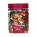 MIX SPRINKLES MISTLETOE KISSES MEDLEY NAVIDAD FUNCAKES 70 GR