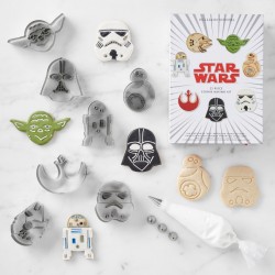 SET CORTADORES Y DECORACION DE GALLETAS STAR WARS EN CAJA DECORATIVA