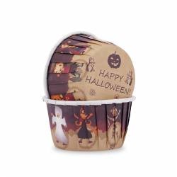 50 CAPSULAS BAKING CUPS HAPPY HALLOWEEN AZUCREN