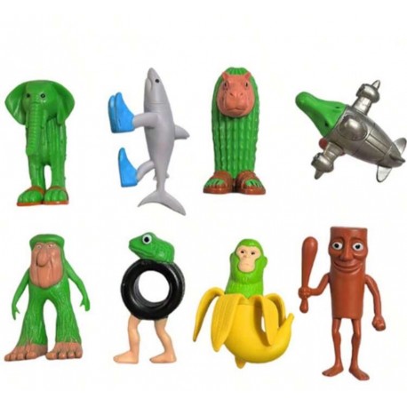 SET FIGURAS PVC BRAINROT