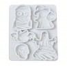 MOLDE SILICONA 5 HALLOWEEN THINGS CUTE