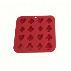 MOLDE SILICONA FIGURAS POKER