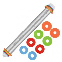 RODILLO 40 CM METAL CON GUIAS