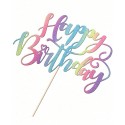 TOPPER HAPPY BIRTHDAY COLOR BRILLANTE