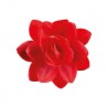 FLOR GRANDE COLOR ROJO OBLEA 3D DEKORA