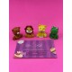 PACK 4 FIGURAS PARA ROSCON ANIMALITOS PELUCHE