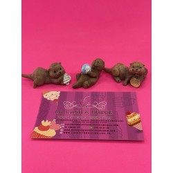 PACK 3 FIGURAS PARA ROSCON NUTRIAS