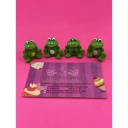 PACK 4 FIGURAS PARA ROSCON RANAS