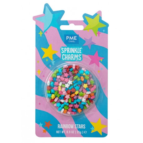 SPRINKLES ESTRELLAS COLORES 3D PME