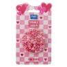 SPRINKLES CORAZONES ROJOS Y ROSAS 3D PME