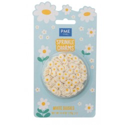 SPRINKLES FLORES MARGARITAS BLANCAS PME